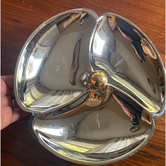 Vintage 60’s Atomic starburst divided occasional bowl - Picture 2 of 8